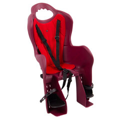 Vaikiška kėdutė HTP Design Elibas, raudona kaina ir informacija | Dviračių kėdutės vaikams | pigu.lt
