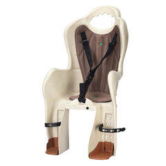 Vaikiška kėdutė HTP Design Elibas, ruda kaina ir informacija | Dviračių kėdutės vaikams | pigu.lt