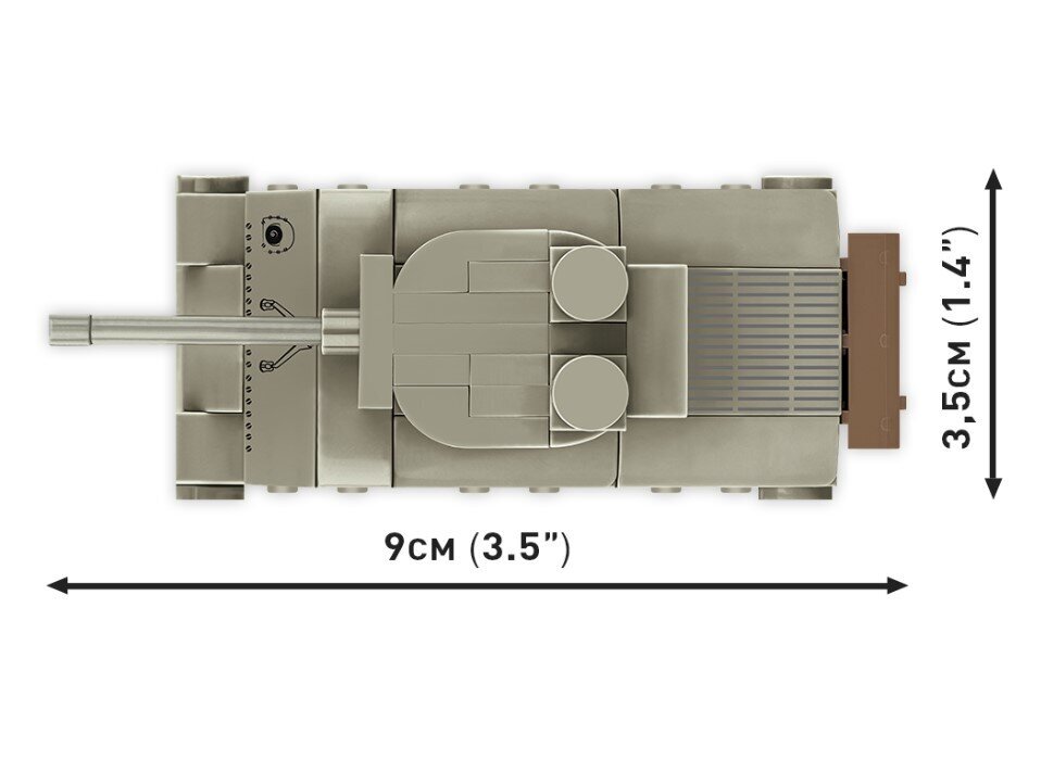 Konstruktorius Cobi M4 Sherman, 103 d. kaina ir informacija | Konstruktoriai ir kaladėlės | pigu.lt