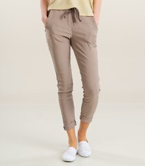 Zabaione женские брюки ANNA PD*01, песочный 4068696037423 цена и информация | Женские брюки | pigu.lt