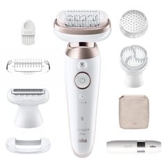 Braun SES9-360 3D Silk•épil 9 Flex + мини-бритва FS1000 FACE цена и информация | Эпиляторы | pigu.lt