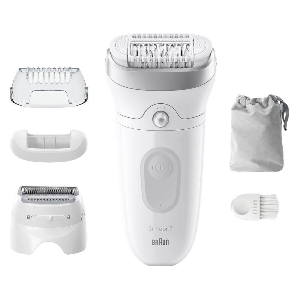 Braun Silk-Epil 7 SE7-041 kaina ir informacija | Epiliatoriai | pigu.lt