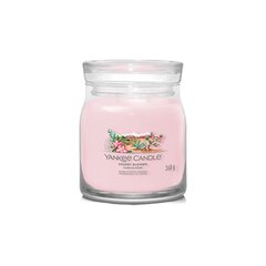 Yankee Candle Aromatinė žvakė Aromatinė žvakė Signatūrinė stiklinė vidutinė Desert Blooms 368 g цена и информация | Подсвечники, свечи | pigu.lt