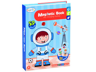 Magnetinė dėlionių knyga profesijos, 59 d. kaina ir informacija | Lavinamieji žaislai | pigu.lt