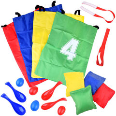 Набор мешков для прыжков с аксессуарами для детей цена и информация | Развивающие игрушки | pigu.lt