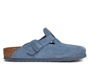 Boston leve narrow birkenstock 1026804 moterims melyna women's blue 1026804 цена и информация | Комнатные тапки женские | pigu.lt