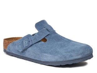 Boston leve narrow birkenstock 1026804 moterims melyna women's blue 1026804 цена и информация | Женские тапочки | pigu.lt