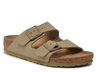 Arizona bf narrow birkenstock 1027697 moterims žalioji women's green 1027697 цена и информация | Комнатные тапки женские | pigu.lt