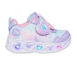 Heart lights lovin reflection skechers 302693nlvlp infant violetine infant purple 302693NLVLP цена и информация | Детская спортивная обувь | pigu.lt