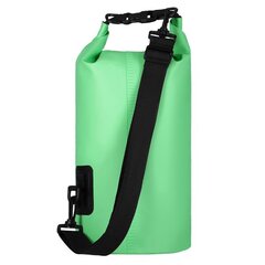 NC1703 WATERPROOF BAG GREEN 10L NILS CAMP kaina ir informacija | Kuprinės ir krepšiai | pigu.lt