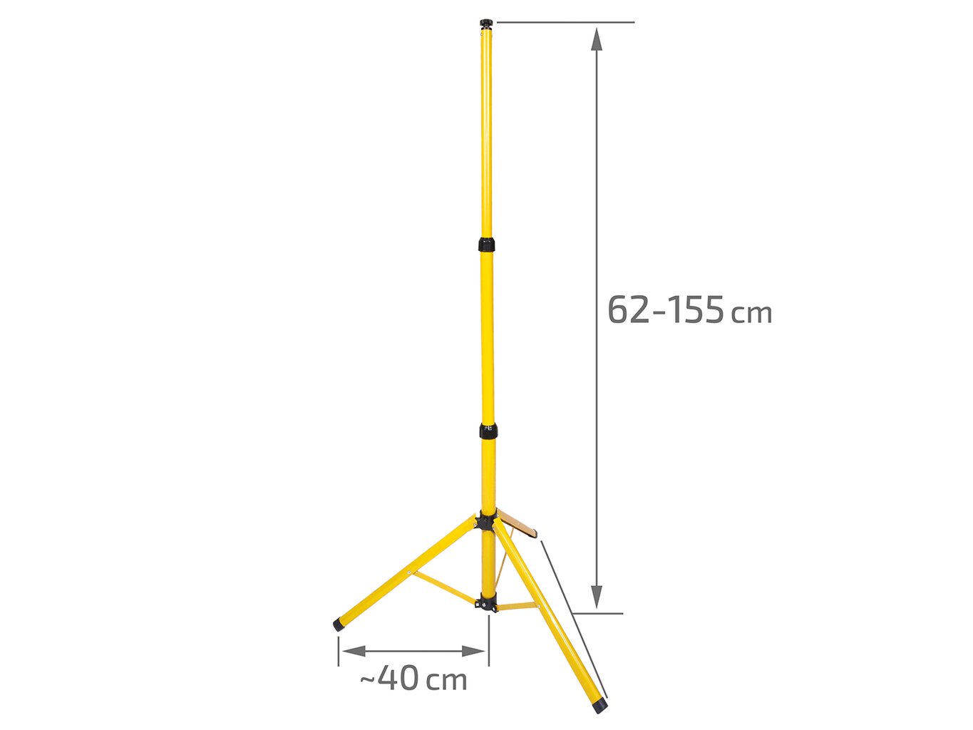 LED viengubo prailginimo trikojis ir 100 W prožektorius, neutrali balta spalva (4500K) kaina ir informacija | Žibintuvėliai, prožektoriai | pigu.lt