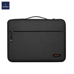 WIWU sleeve for laptop 15,6" Pilot Sleeve black цена и информация | Женская сумка Bugatti | pigu.lt