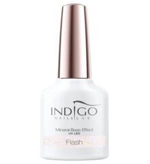 Nagų lakas Indigo Mineral Base Effect Flash, 7ml kaina ir informacija | Nagų lakai, stiprintojai | pigu.lt