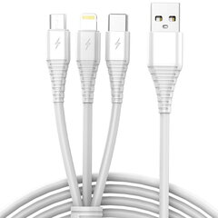 Vayox micro USB/USB-C, 1 m kaina ir informacija | Kabeliai ir laidai | pigu.lt