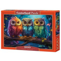 Пазл Castorland Three Little Owls, 1000 деталей цена и информация | Пазлы | pigu.lt