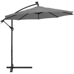 Sodo skėtis su saulės baterija Springos GU0046, 300 cm цена и информация | Зонты, маркизы, стойки | pigu.lt