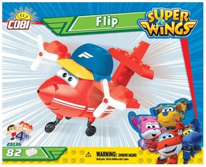 Konstruktorius Cobi Super Wings Flip 25136, 82 d. kaina ir informacija | Konstruktoriai ir kaladėlės | pigu.lt