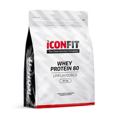 Išrūgų baltymai Iconfit, Bananų skonio, 1 kg kaina ir informacija | Baltymai | pigu.lt