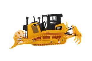 Nuotoliniu būdu valdomas Vikšrinis traktorius Cat D7E Carrera, 37025002, geltonas, 33,5 cm kaina ir informacija | Žaislai berniukams | pigu.lt