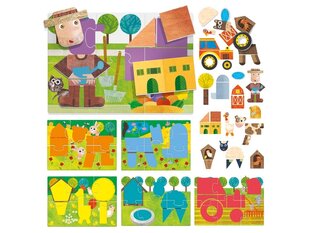 Montessori dėlionė Headu 25374 kaina ir informacija | Lavinamieji žaislai | pigu.lt
