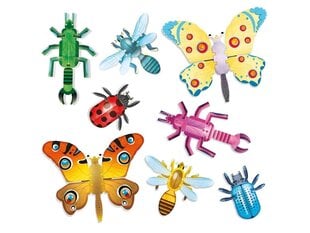 Montessori vabzdžiai Headu 27040 цена и информация | Развивающие игрушки | pigu.lt