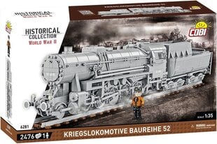 Konstruktorius garvežys Cobi Kriegslokomotive Baureihe 6281 2476 d. kaina ir informacija | Konstruktoriai ir kaladėlės | pigu.lt