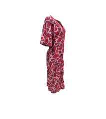 Халат женский на центральной молнии/0715/Красный/ цена и информация | Женские халаты | pigu.lt