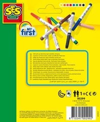 Markeriai vaikams SES First 00299, 8 spalvos kaina ir informacija | Lavinamieji žaislai | pigu.lt