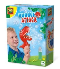 Muilo burbulai SES Creative Dinosaur Bubble Attack kaina ir informacija | Vandens, smėlio ir paplūdimio žaislai | pigu.lt