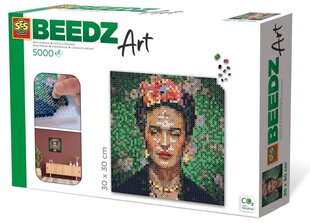 Lyginamųjų karoliukų mozaika SES Creative BeedzArt Frida Kahlo цена и информация | Развивающие игрушки | pigu.lt