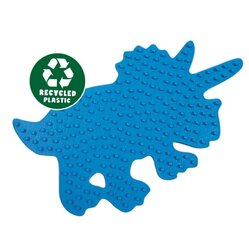 Lyginamų karoliukų šablonas SES Creative Triceratops 06402 цена и информация | Развивающие игрушки | pigu.lt