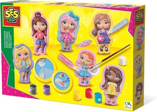 Kūrybinis gipso liejimo rinkinys mergaitėms SES 01293 kaina ir informacija | Lavinamieji žaislai | pigu.lt