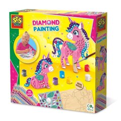 Deimantų tapybos rinkinys SES Creative Unicorn kaina ir informacija | Lavinamieji žaislai | pigu.lt
