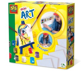 Kūrybinis piešimo rinkinys SES Creative Mini Art kaina ir informacija | Lavinamieji žaislai | pigu.lt