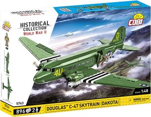 Konstruktorius Cobi C-47 Skytrain Dakota 5743, 896 d. kaina ir informacija | Konstruktoriai ir kaladėlės | pigu.lt