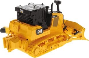 Nuotoliniu būdu valdomas vikšrinis buldozeris Cat Carrera, 37023002, geltonas, 24 cm. kaina ir informacija | Žaislai berniukams | pigu.lt