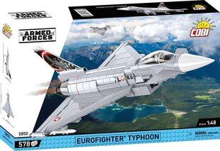 Konstruktorius naikintuvas Cobi Eurofighter Typhoon 5850, 578 d. kaina ir informacija | Konstruktoriai ir kaladėlės | pigu.lt