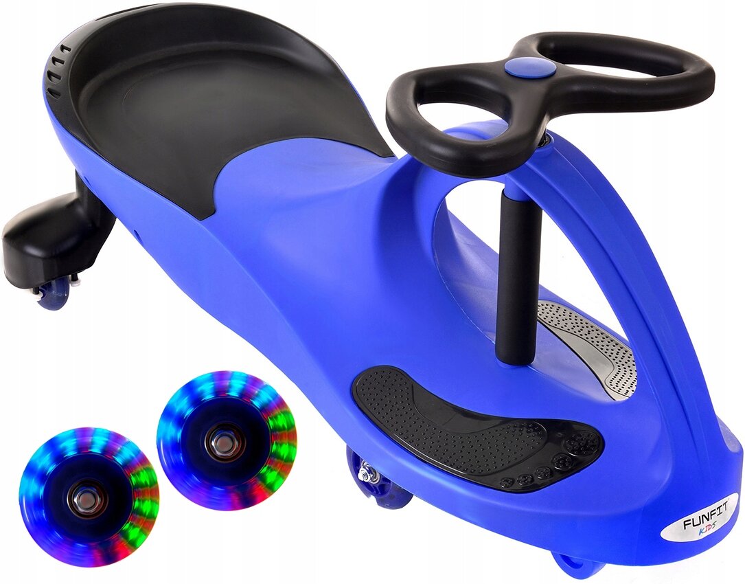 Svingis Funfit Kids Gravity Ride-on 2455, mėlynas kaina ir informacija | Žaislai kūdikiams | pigu.lt