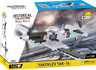 Surenkamas modelis Yakovlev YAK-1B Cobi, 5863, 142 d. kaina ir informacija | Konstruktoriai ir kaladėlės | pigu.lt