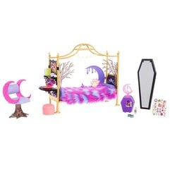 Žaislinis Monster High lėlių miegamojo komplektas su priedais kaina ir informacija | Žaislai mergaitėms | pigu.lt