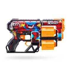Žaislinis šautuvas X-Shot Skin Dread Kissy su priedais Zuru, 36650B, 13 d. kaina ir informacija | Žaislai berniukams | pigu.lt