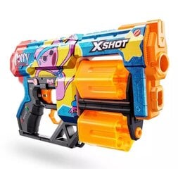 Žaislinis šautuvas X-Shot Skin Dread Kissy su priedais Zuru, 36650E, 13 d. kaina ir informacija | Žaislai berniukams | pigu.lt