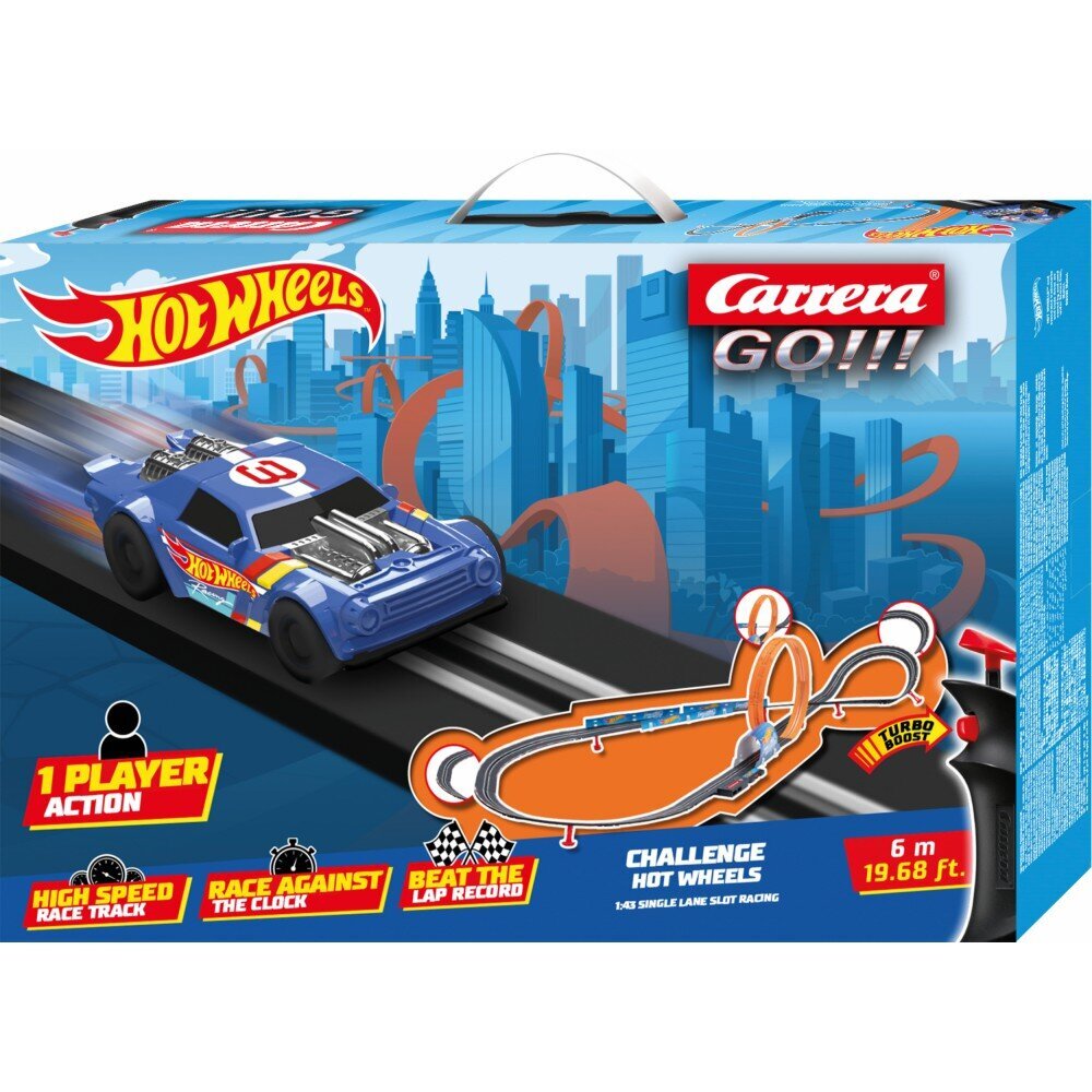 Automobilių trasa Hot Wheels Carrera GO цена и информация | Žaislai berniukams | pigu.lt