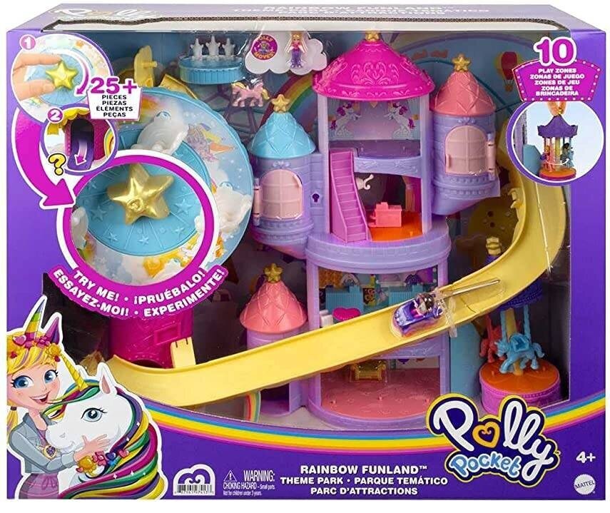 Polly Pocket Rainbow Park rinkinys Mattel HBT13 kaina ir informacija | Žaislai mergaitėms | pigu.lt