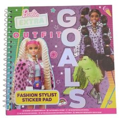 Mados lipdukų knyga Barbie Fashion Sticker Book kaina ir informacija | Lavinamieji žaislai | pigu.lt