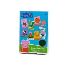 Sensorinės edukacinės kortelės Peppa Pig, 8 vnt. kaina ir informacija | Lavinamieji žaislai | pigu.lt