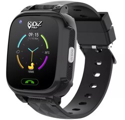 KidiZ Top 02011, juodas цена и информация | Смарт-часы (smartwatch) | pigu.lt