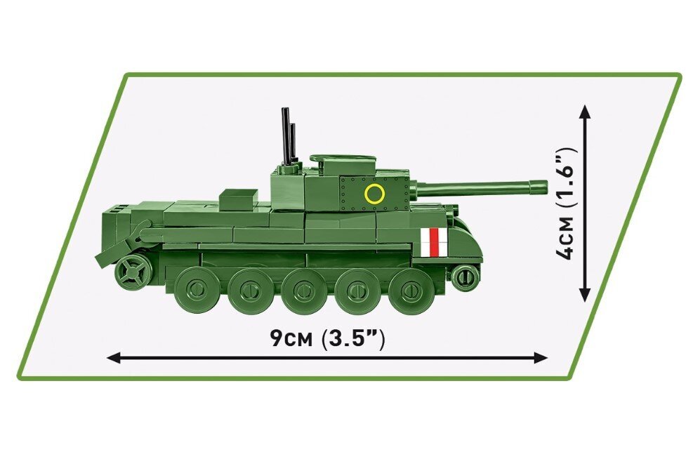 Konstruktorius Cobi Cromwell Mk.IV, 110 d. kaina ir informacija | Konstruktoriai ir kaladėlės | pigu.lt