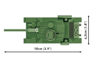 Konstruktorius Cobi Tankas T-34/85, 110 d. kaina ir informacija | Konstruktoriai ir kaladėlės | pigu.lt
