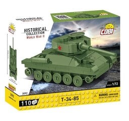 Konstruktorius Cobi Tankas T-34/85, 110 d. kaina ir informacija | Konstruktoriai ir kaladėlės | pigu.lt